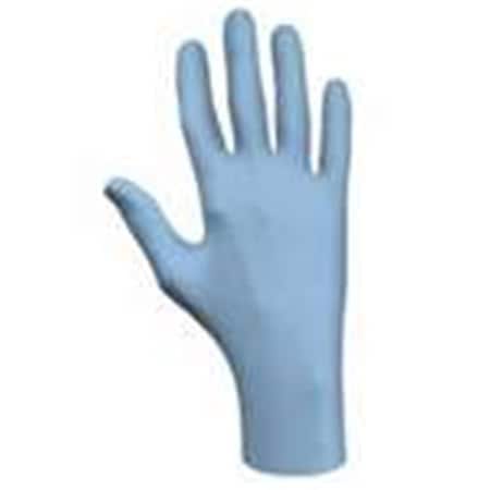 Keen Nitrile Disposable Gloves, Lightly Powdered Free, Blue - Large KE819364